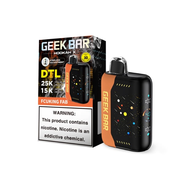 Geek Bar Hookah X 25,000 Puffs Disposable Fcuking Fab