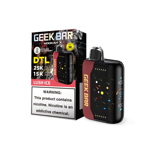 Geek Bar Hookah X 25,000 Puffs Disposable Lush Ice