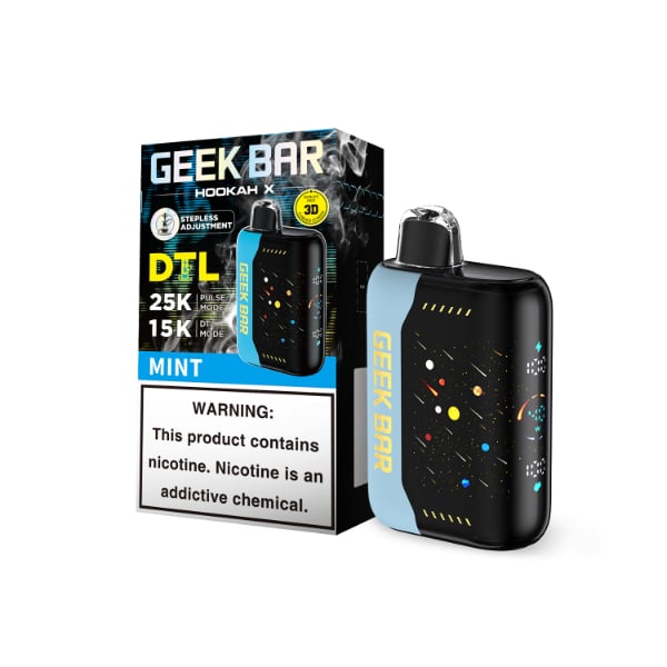 Geek Bar Hookah X 25,000 Puffs Disposable Mint