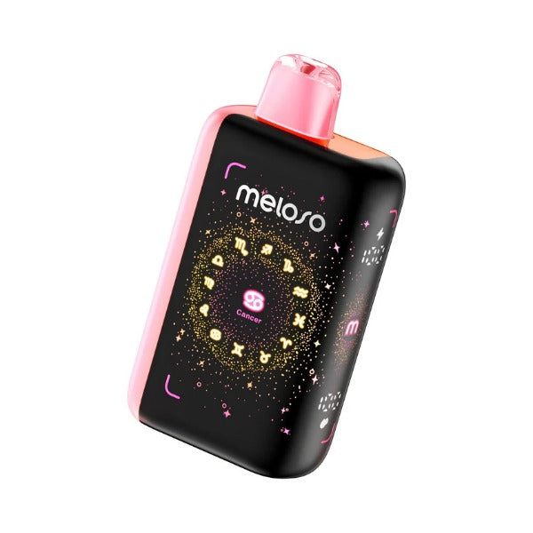 Geek Bar Meloso 30,000 Puffs Disposable - Peachy Strawmelon`