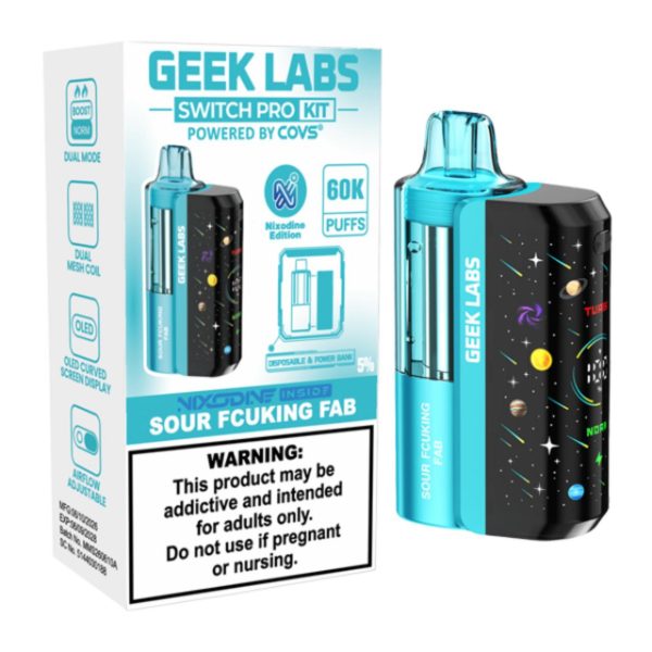 Geek Labs Switch Pro 60,000 Puffs Disposable Kit