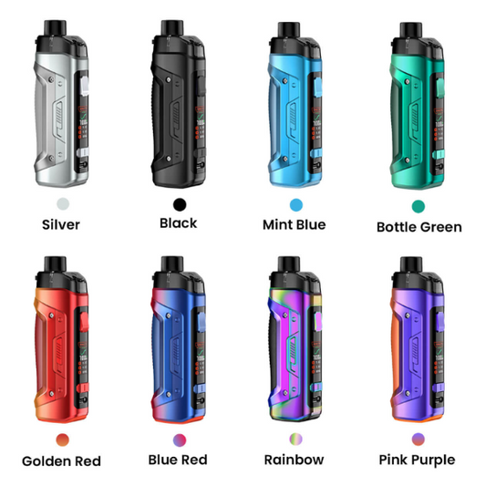 Best Deal GeekVape Aegis Boost Pro 2 Kit Best Colors Silver Black Mint Blue Bottle Green Golden Red Blue Red Rainbow Pink Purple