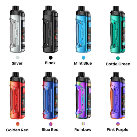 GeekVape Aegis Boost Pro 2 Kit Best Colors Silver Black Mint Blue Bottle Green Golden Red Blue Red Rainbow Pink Purple