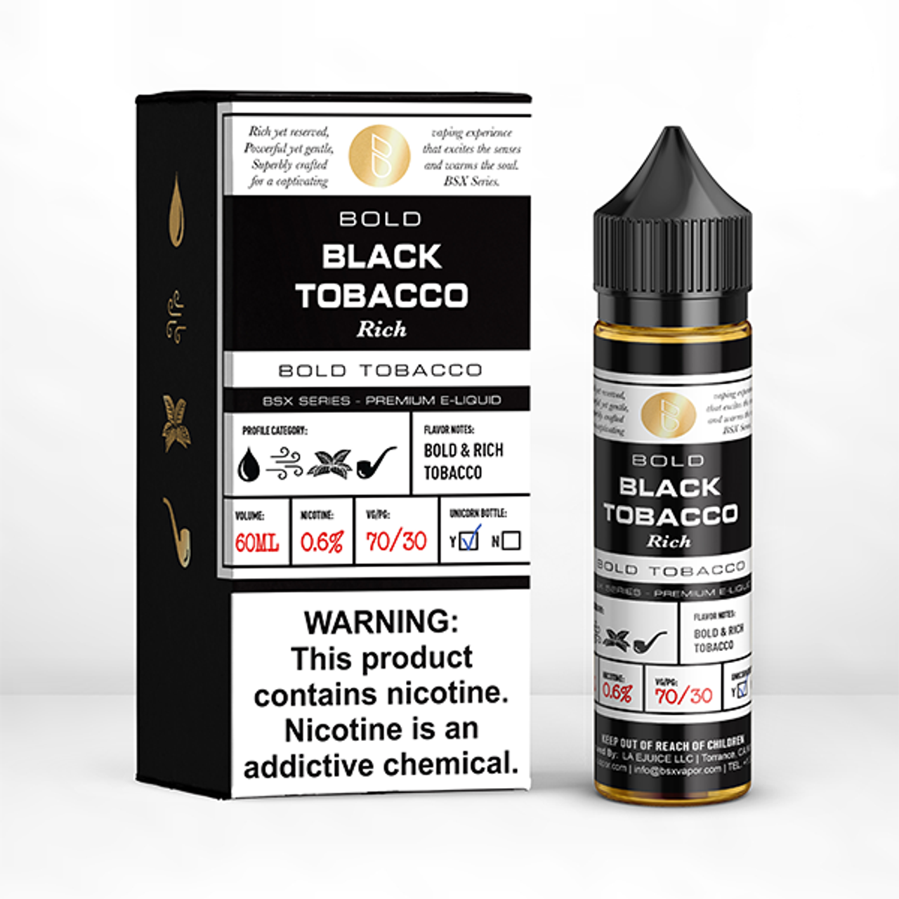 GLAS Basix 60mL Vape Juice