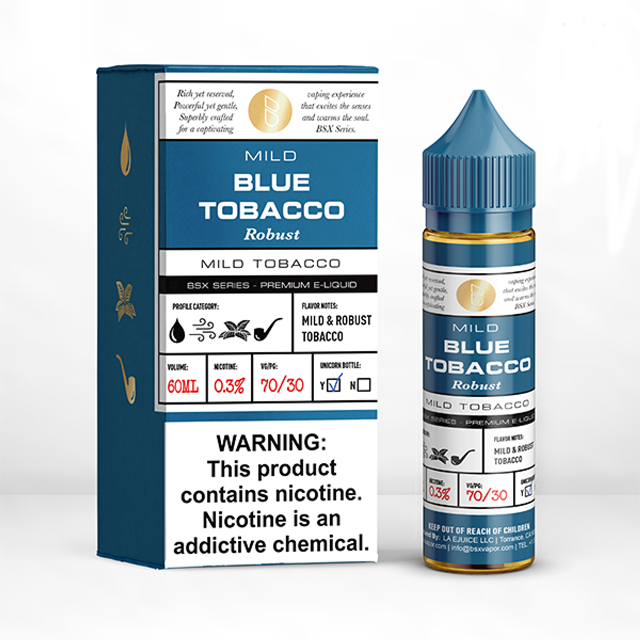 GLAS Basix 60mL Vape Juice
