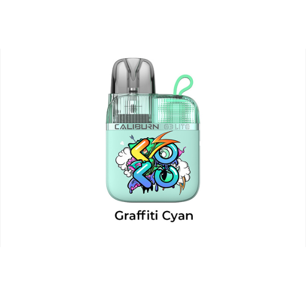 Uwell Caliburn G3 Lite KOKO 25W Pod System Kit - Graffiti Cyan