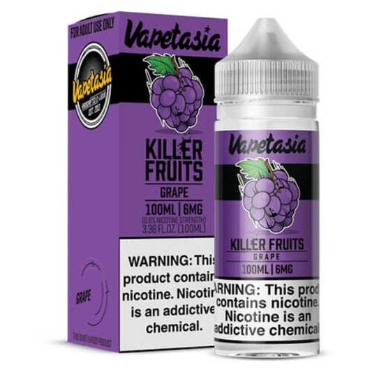 Best Flavor Grape E-Liquid By Vapetasia Killer Fruits NTN