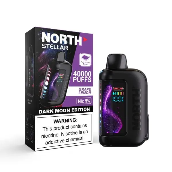 Best Deal North Stellar 40k Puffs Disposable Vape - Grape Lemon