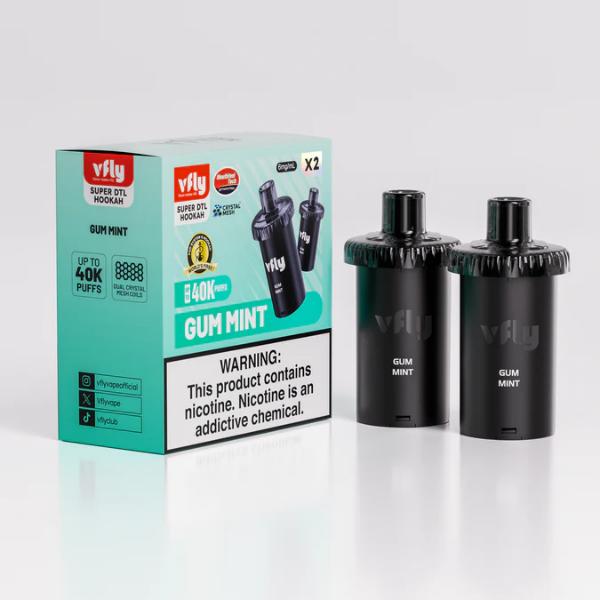 VFLY Super DTL Hookah 40K Disposable E-Hookah POD (2 Count)