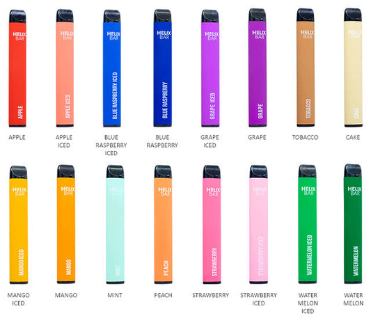 Helix Bar Disposable Vape Best Flavors