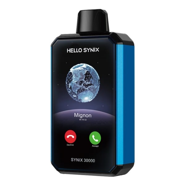 Hello Synix 30000 Puffs Smart Phone Disposable - Blueberry Mint