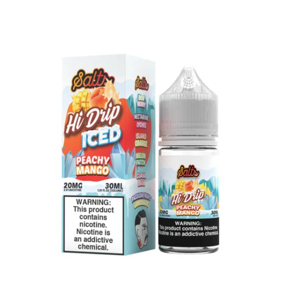 Hi-Drip Salts 30mL Peachy Mango Iced