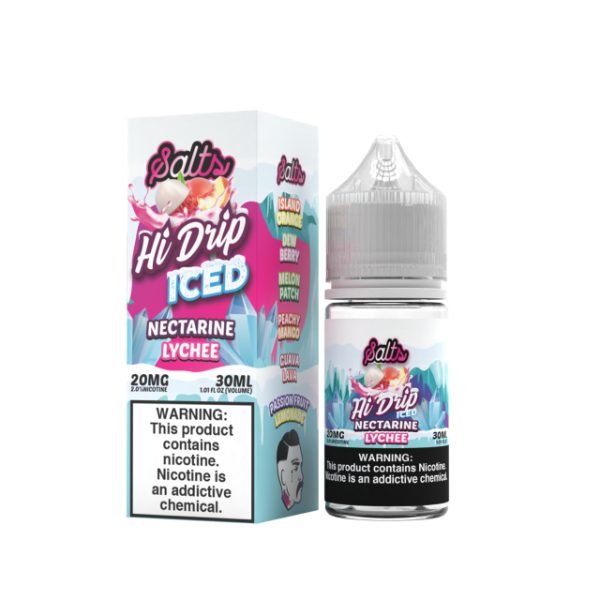 Hi-Drip Salts Series 30mL Nectarine Lychee Iced
