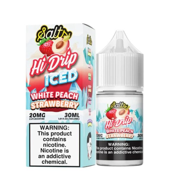 Hi-Drip Salts Series 30mL White Peach Strawberry