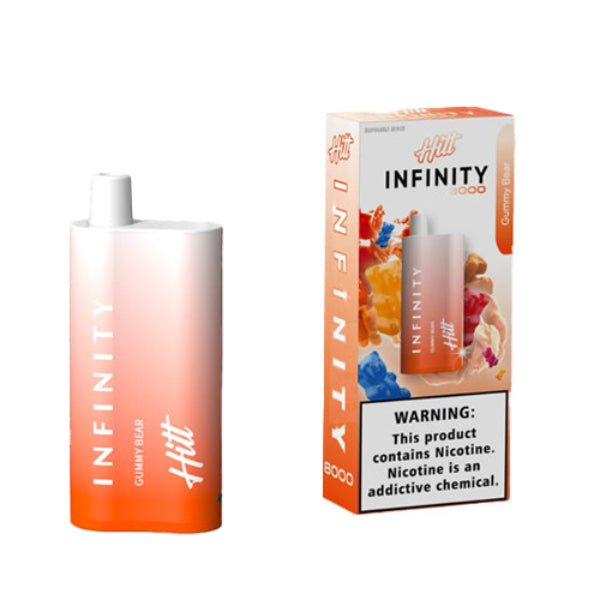 Best Deal Hitt Infinity 8000 Puffs Disposable Vape 20mL Gummy Bear