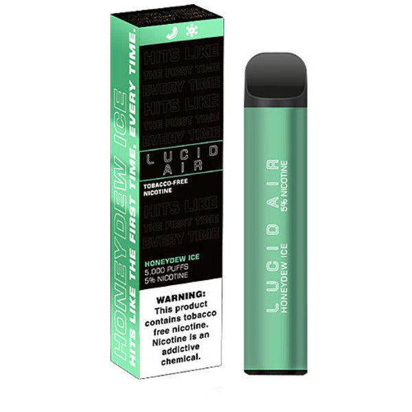  Best Deal Lucid Air Single Disposable Vape 16.7mL - Honeydew Ice