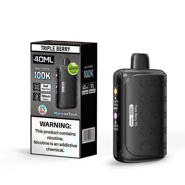 HorizonTech 100K Puffs Single Disposable - Triple Berry