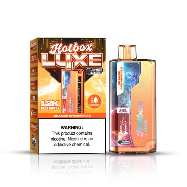 Hotbox Luxe 12000 Puffs Disposable Orange Creamsicle