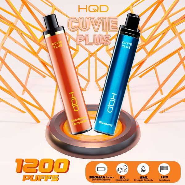 HQD Cuvie Plus 1200 Puffs Disposable