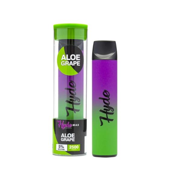 Hyde Curve Max Disposable Vape 8ML Best Flavor Aloe Grape