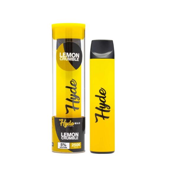 Hyde Curve Max Disposable Vape 8ML Best Flavor Lemon Crumble