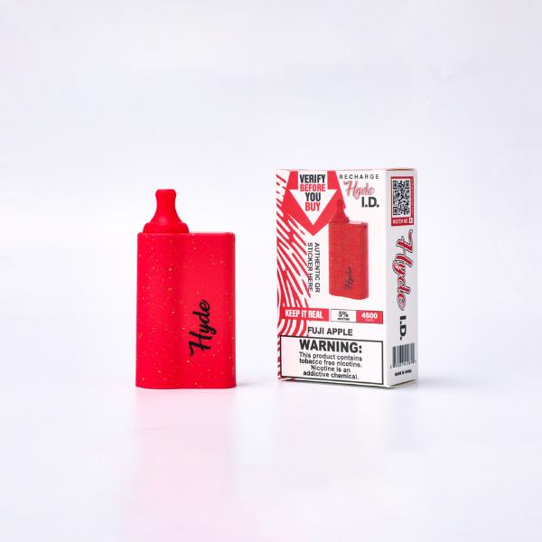 Fuji Apple Hyde I.D. Recharge 4500 Puffs Single Disposable Bulk Deal!