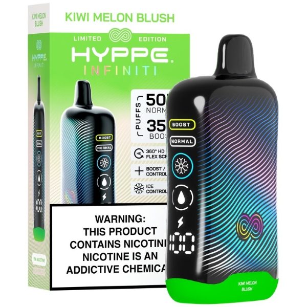 Hyppe Infiniti 50,000 Puffs Disposable Kiwi Melon Blush