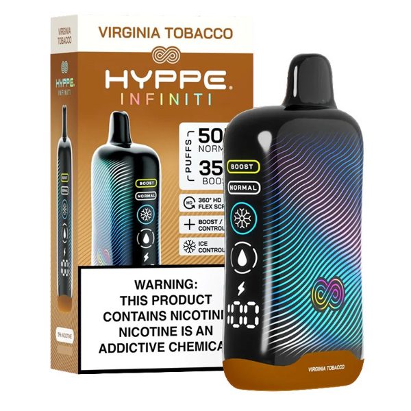 Hyppe Infiniti 50,000 Puffs Disposable Virginia Tobacco