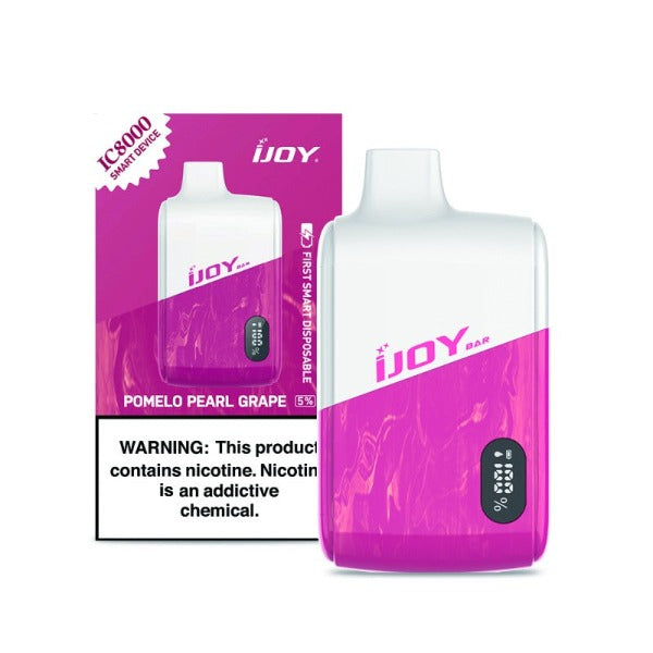 iJoy Bar IC8000 8000 Puffs Rechargeable Disposable Vape 18mL - $8.09 eJuices.co iJoy Bar IC8000 8000 Puffs Rechargeable Disposable Vape 18mL - $8.09 eJuices.co