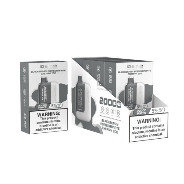 IGET Sun KP20000 Disposable Kit - Blackberry Pomegranate Cherry Ice