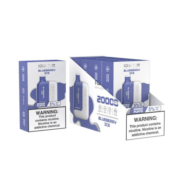 IGET Sun KP20000 Disposable Kit - Blueberry Ice