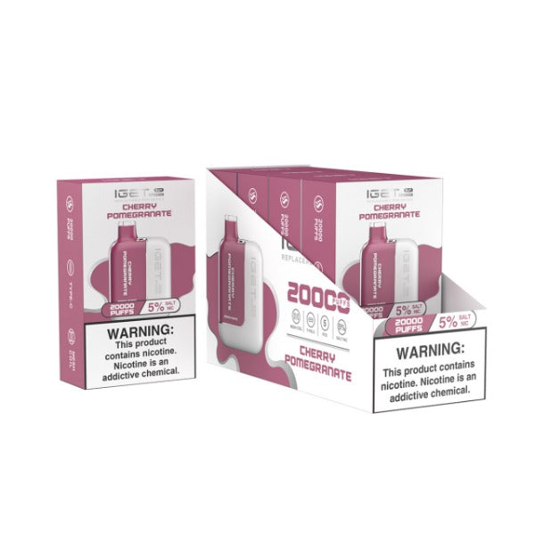 IGET Sun KP20000 Disposable Kit - Cherry Pomegranate