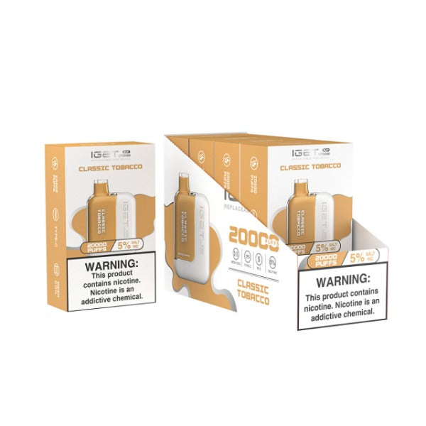 IGET Sun KP20000 Disposable Kit - Classic Tobacco