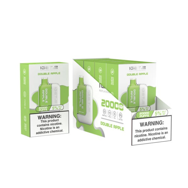 IGET Sun KP20000 Disposable Kit - Double Apple