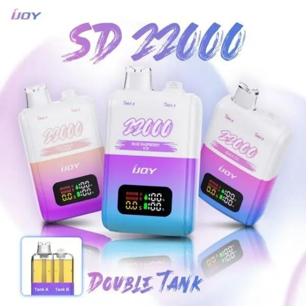 Best Deal iJoy SD22000 Rechargeable Vape-Single Disposable