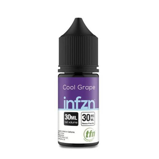 INFZN Salt Series TFN 30mL Vape Juice Best Flavor Cool Grape