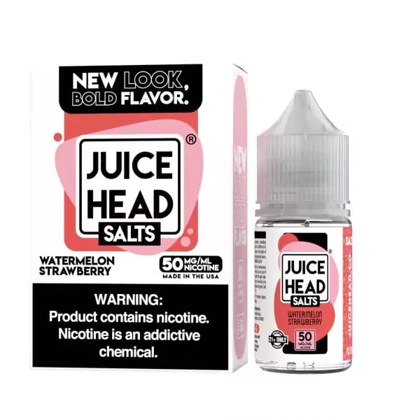 Juice Head Salts 30mL Watermelon Strawberry 