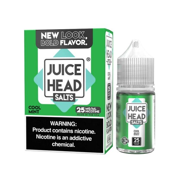 Juice Head Salts 30mL - Cool Mint 25mg
