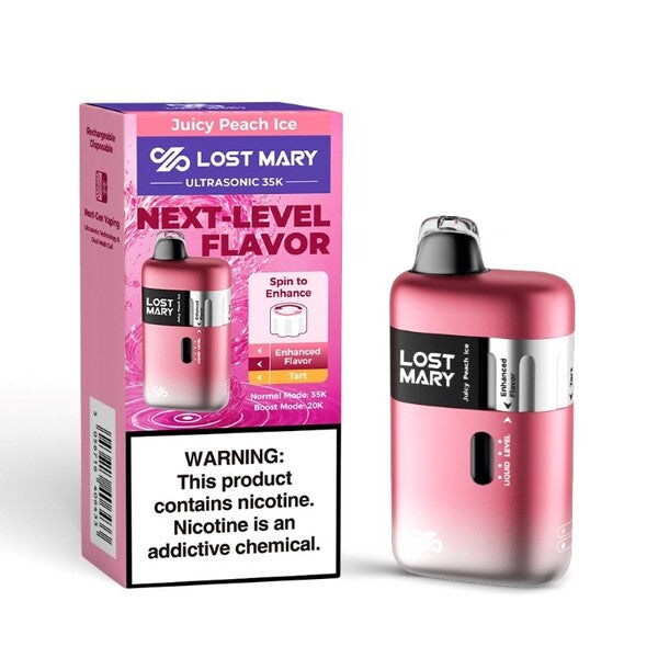 Lost Mary Ultrasonic 35,000 Puffs Disposable - $9.99 eJuices.co Lost Mary Ultrasonic 35,000 Puffs Disposable - $9.99 eJuices.co
