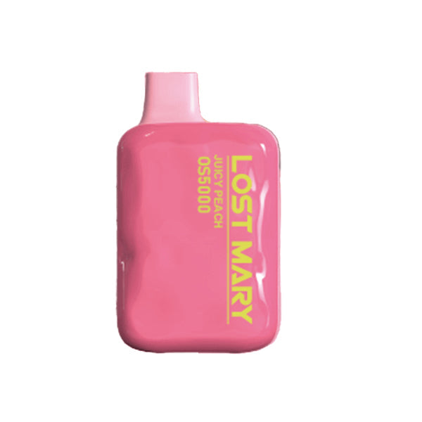 Best Deal Lost Mary OS5000 Rechargeable Vape  Disposable by Elf Bar 13mL Juicy Peach