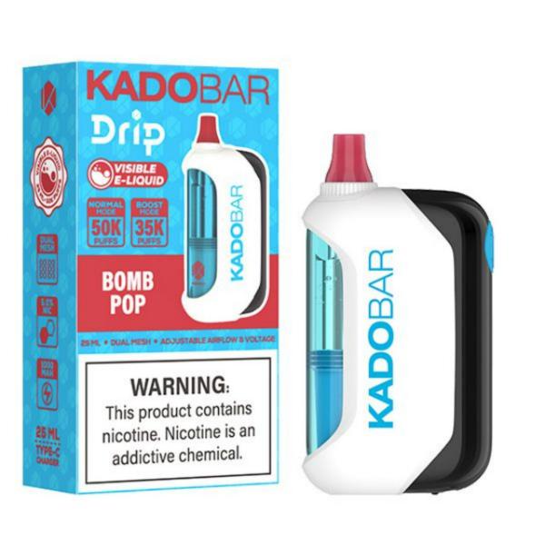 KadoBar Drip 50K Puff Disposable-Bomb Pop-Single Disposable-5%-25mL