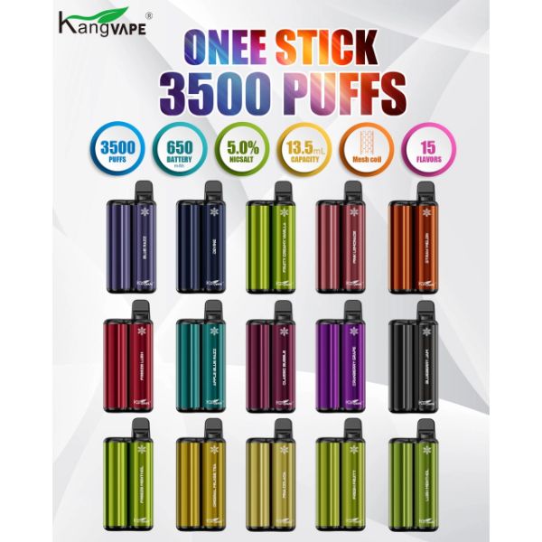 Kangvape Onee Stick 3500 Puffs Disposable Vape 10 Pack 13.5mL