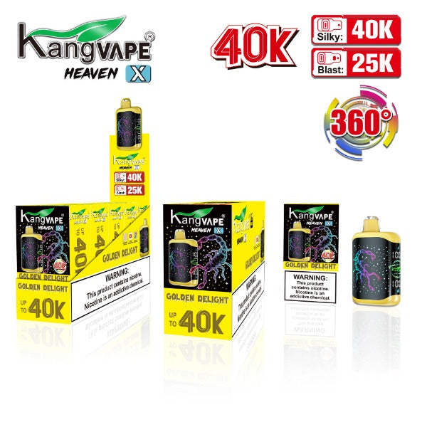 KangVape Heaven X 40,000 Puffs Disposable - $9.49 eJuices.co KangVape Heaven X 40,000 Puffs Disposable - $9.49 eJuices.co