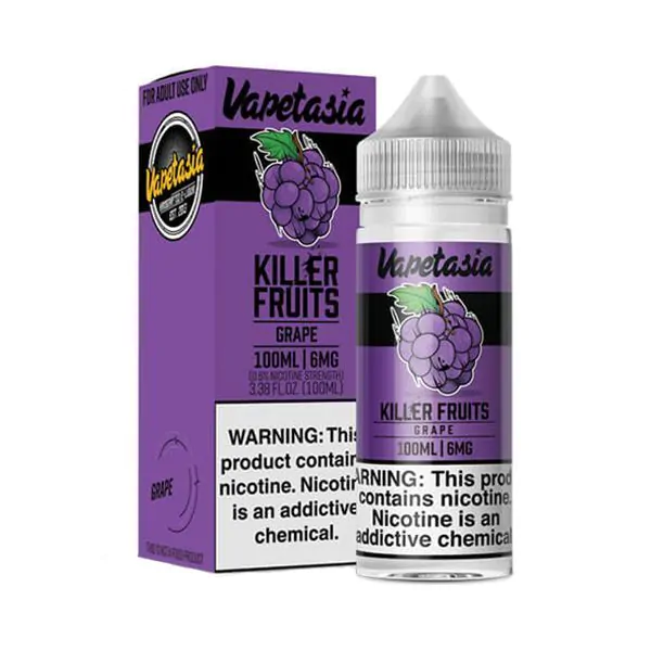 Best Flavor Vapetasia Killer Fruit TFN 100 mL Vape Juice - Grape