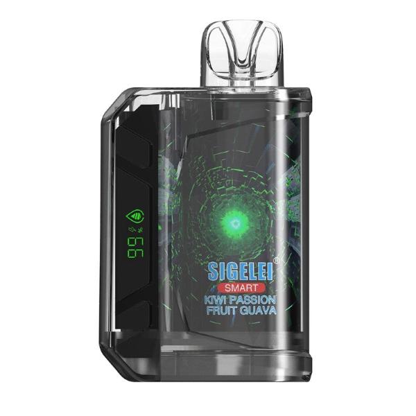 Best Deals Sigelei Smart AC10000 Disposable 10000 Puffs 20mL Kiwi Passion Fruit Guava
