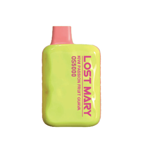 Best Deal Lost Mary OS5000 Rechargeable Vape  Disposable by Elf Bar 13mL Kiwi Passion Fruit Guava