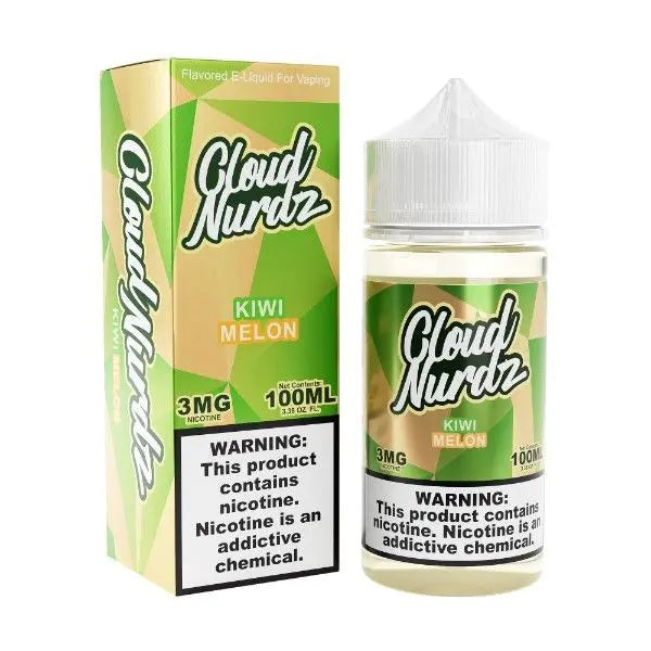 Best Deal Cloud Nurdz 100mL Vape Juice - Kiwi Melon