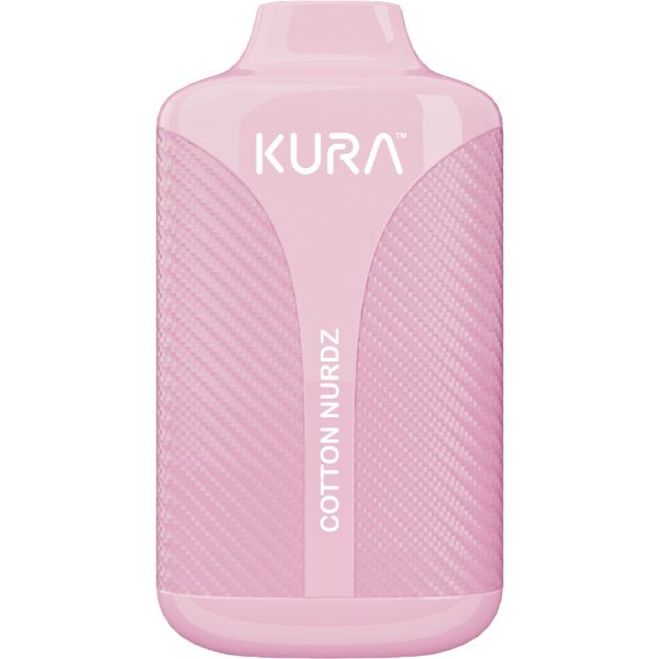 Best Deal Kura 6000 Puffs Disposable Vape 5 Pack 12mL Cotton Nurdz