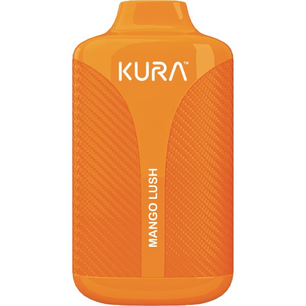 Best Deal Kura 6000 Puffs Disposable Vape 5 Pack 12mL Mango Lush