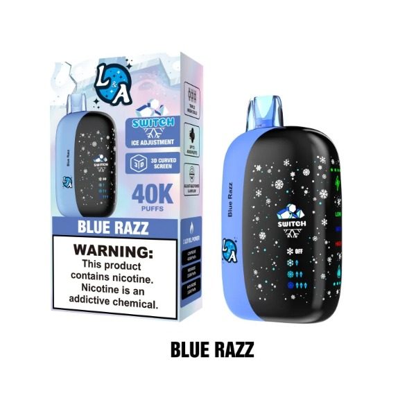 L&A Switch 40,000 Puffs Disposable - Blue Razz
